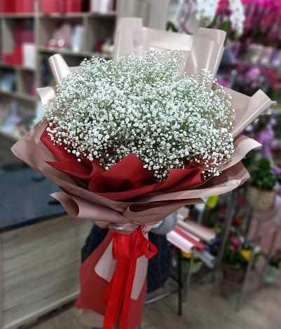 Букет цветов из: Гипсофила в Ногире