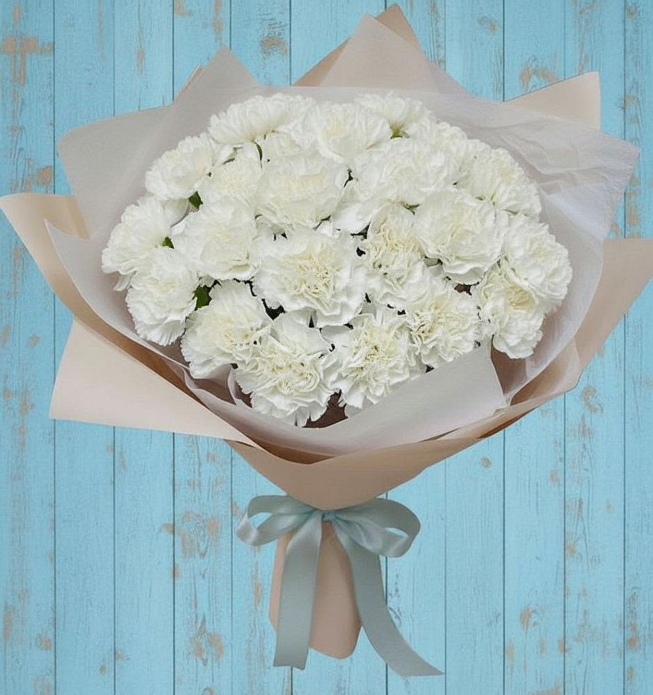 Букет цветов из: Гвоздики в Ногире