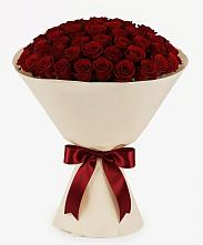 Букет 101 Бордовая роза Блэк Бакарра #REPLACE_PRED# Ногире