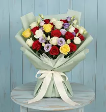 Букет цветов из:  Розы в Ногире