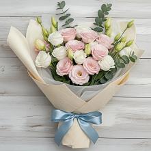 Букет цветов из:  Лизиантусы в Ногире