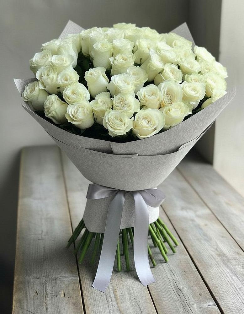 Букет 35 Белых роз в Ногире