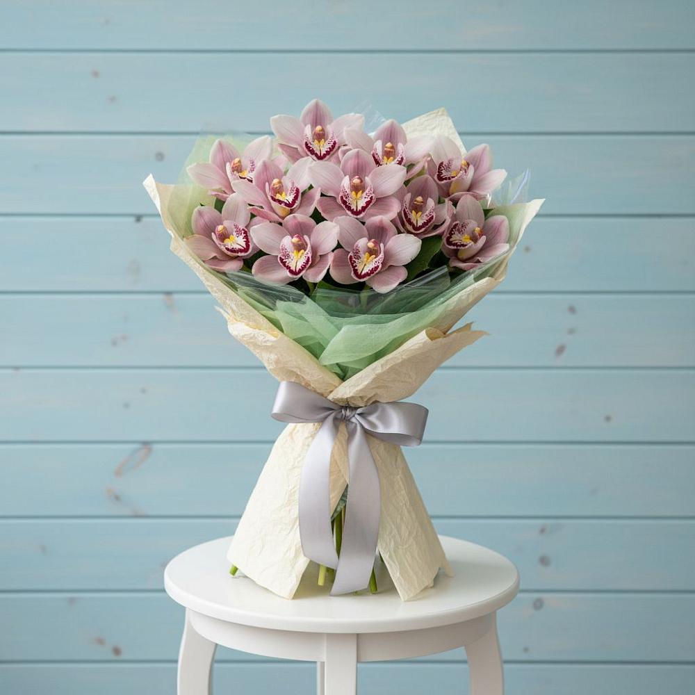 Букет цветов из: Орхидеи и Розы в Ногире