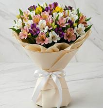 Букет цветов из:  Альстромерии #REPLACE_PRED# Ногире