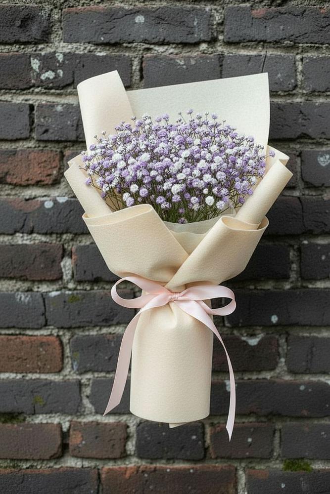 Букет цветов из: Гипсофила в Ногире