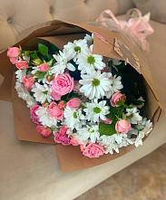 Букет цветов из:  Розы и Хризантемы в Ногире