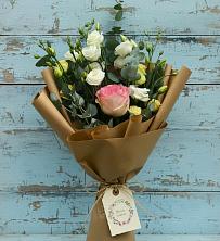 Букет цветов из:  Розы и Лизиантусы в Ногире