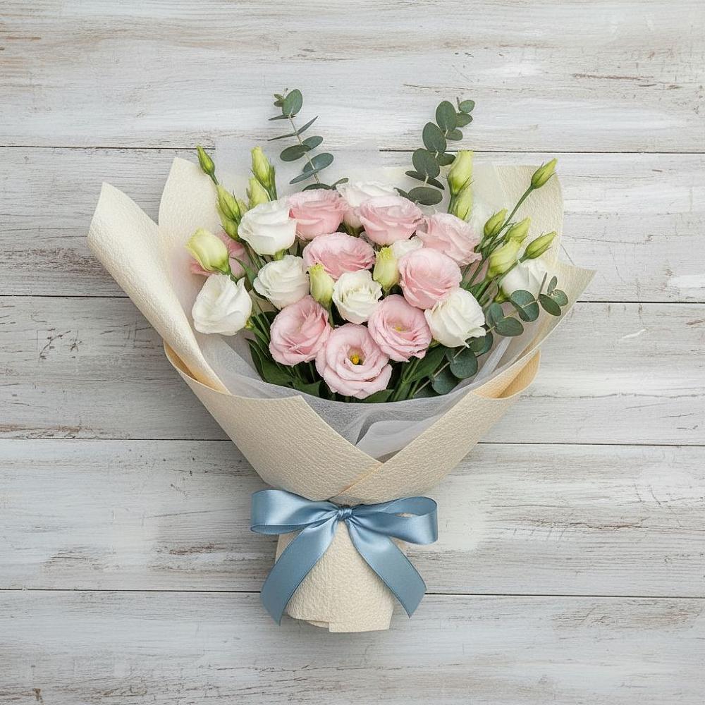 Букет цветов из: Лизиантусы в Ногире